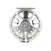 Experience Elegance in Simplicity: All-Machined, Silver-on-Silver Reel, Exemplifying Streamlined Design and Craftsmanship.