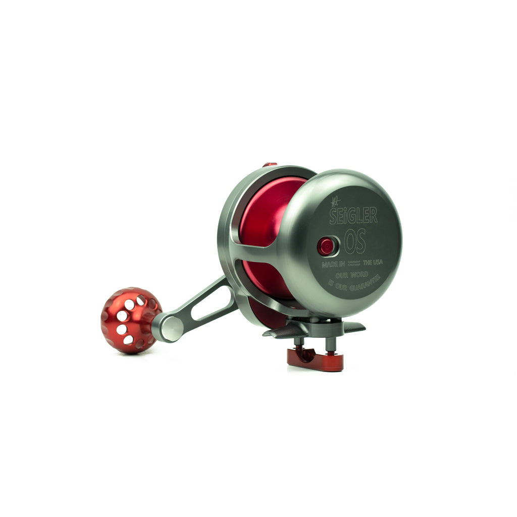 Offshore small fishing reel made by seigler reels. 