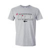 SEiGLER Performance Fly fishing Reels, T Shirt, Handcrafted fly fishing reels. Made in Virginia. Fishing Shirt, cotton comfy T-shirt 