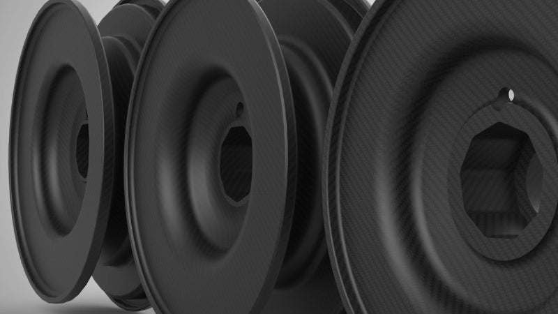 Carbon fiber spools 