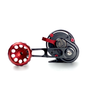 SGN Signature Edition fishing reel, meticulously hand-built with machined main and side cases, slow pitch longer crank arm for increased leverage, and a low profile reel foot for ultralight trigger-style rods. Limited monthly production by Wes. Ideal for inshore fishing. Proudly made in the USA, hand-assembled and tuned.