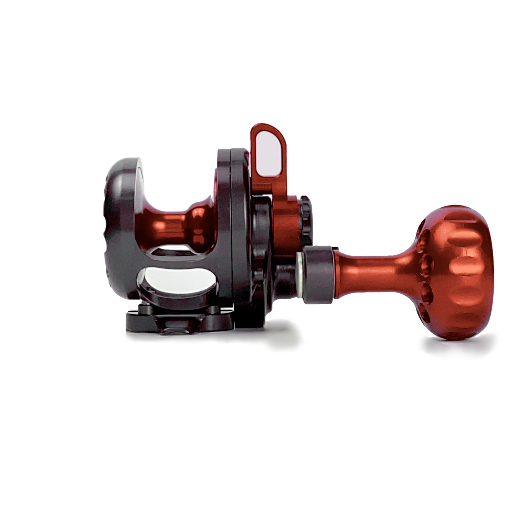 SEiGLER Fishing Reel Signature Series | Gunmetal Red | Lightest |Performance lever drag reel