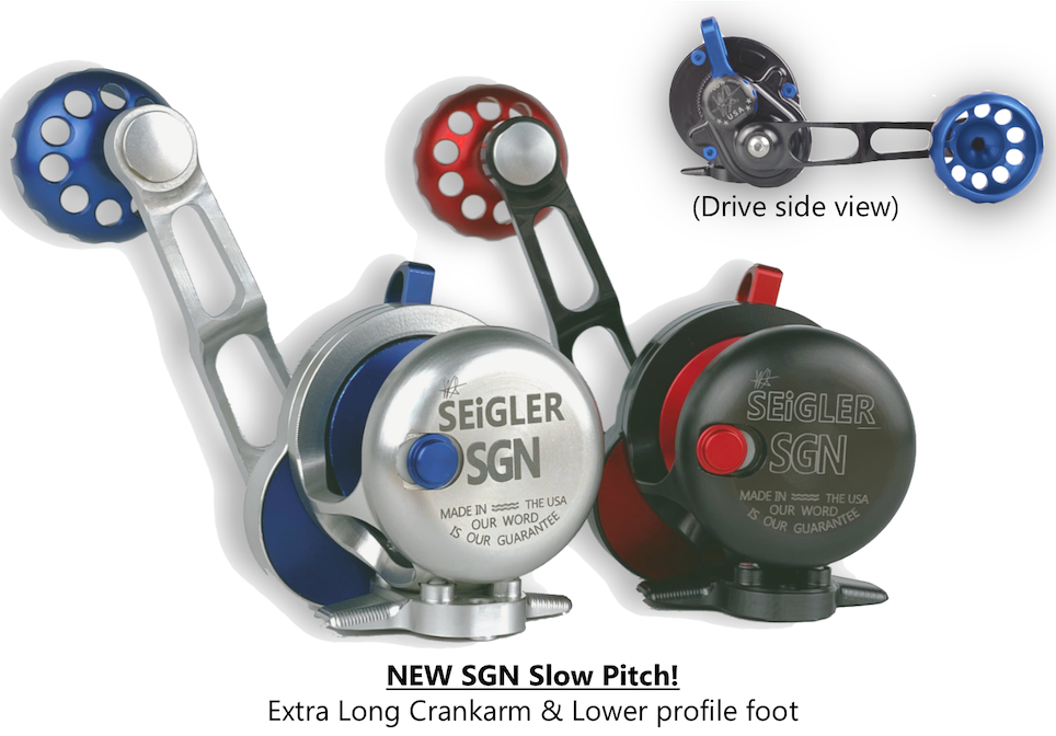 SGN (Small Game Narrow), Lever Drag Fishing Reel