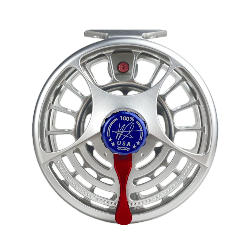 The Ultimate Tarpon Fly Reel: Designed for Peak Performance and Reliability in Tarpon Fishing. 5" diameter reel design along side the best tarpon guides in the world. Dustin Huff 